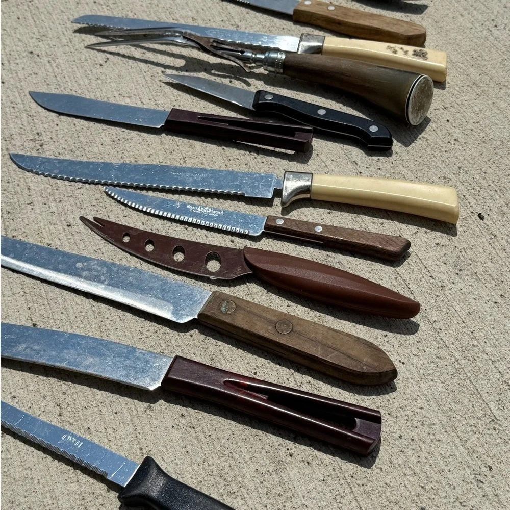 Random set of knifes set of 13 - as is condition
